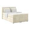 Boxspringbett mit Topper & Bettkasten 140x200 cm Medino - Champagner, KONVENTIONELL, Holz/Holzwerkstoff (140/200cm) - Luca Bessoni