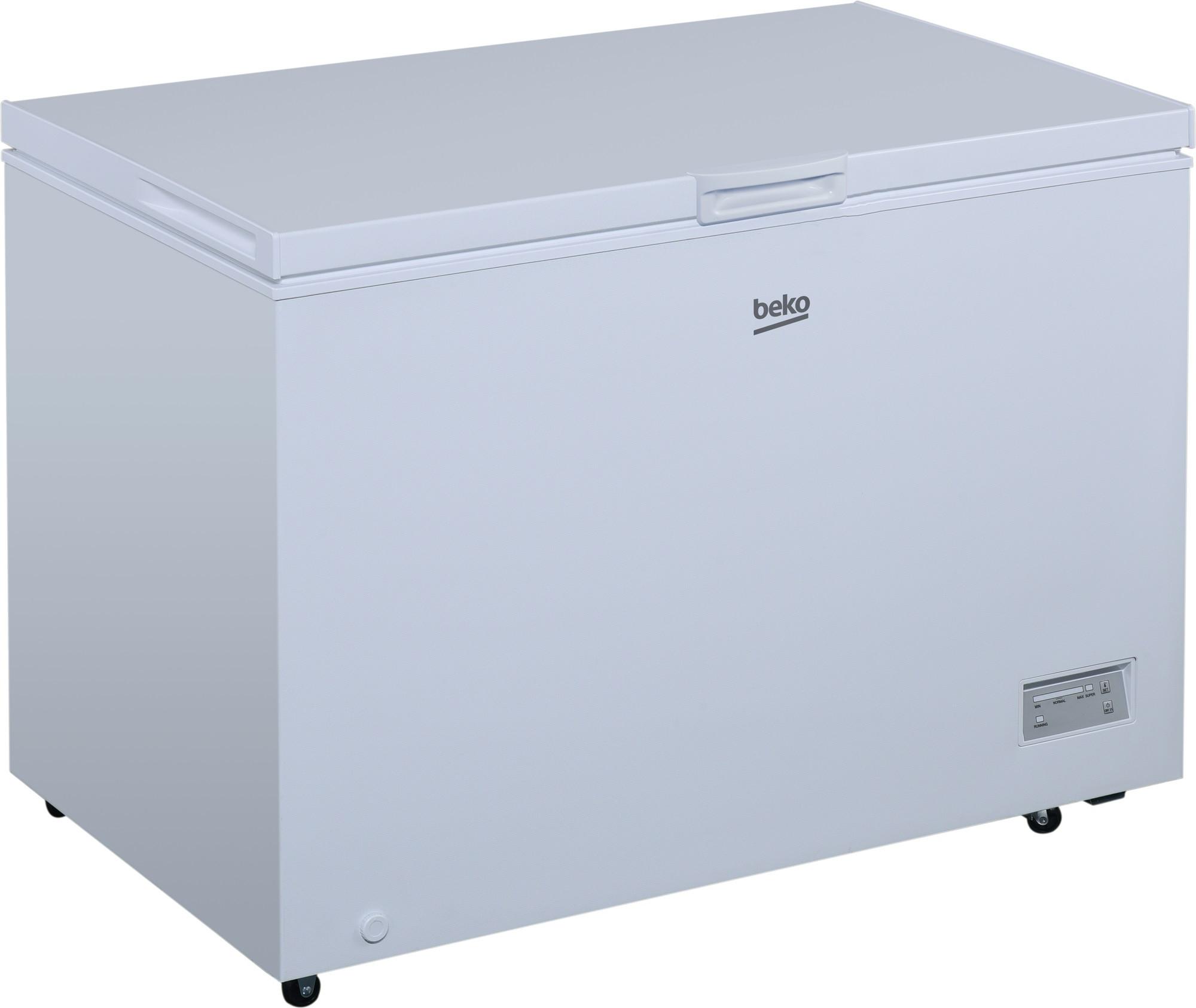 Gefriertruhe CF316EWN Nutzinhalt ca. 308 L, EEKL: E - Weiß, Basics (112/84,5/70cm) - Beko