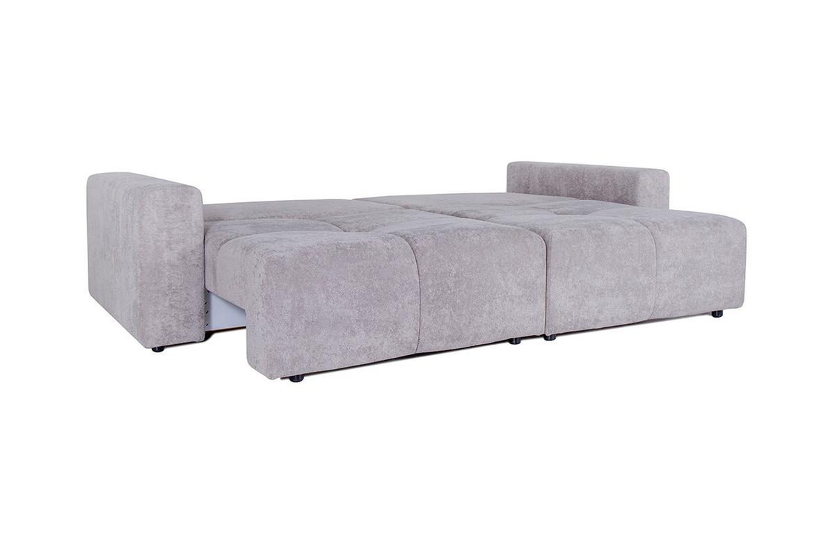 Mega Kanapé Monaco - bézs/fehér, Modern, textil/fa (270/126/88cm)