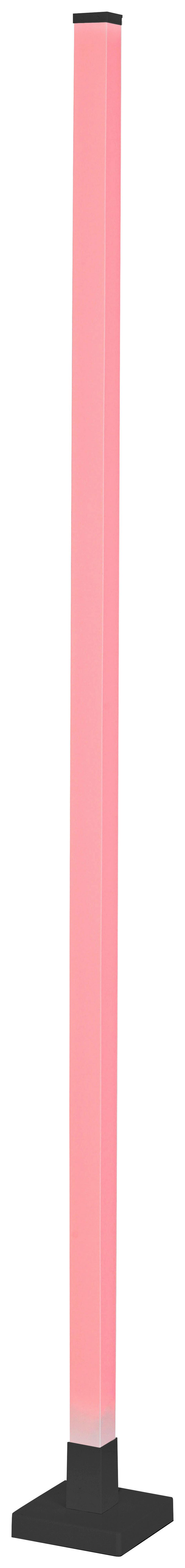 Led-stehleuchte Selena - Schwarz/Weiß, MODERN, Kunststoff (12,5/12,5/150cm) - Luca Bessoni