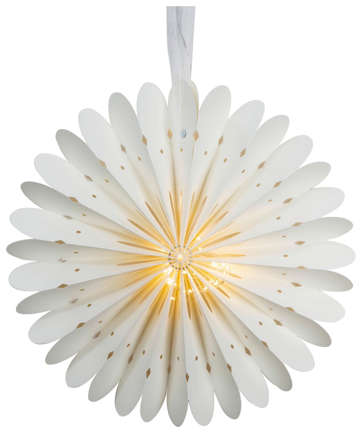 Dekorační LED svítidlo KIKI - bílá, kov/plast (42/42cm) - Mömax