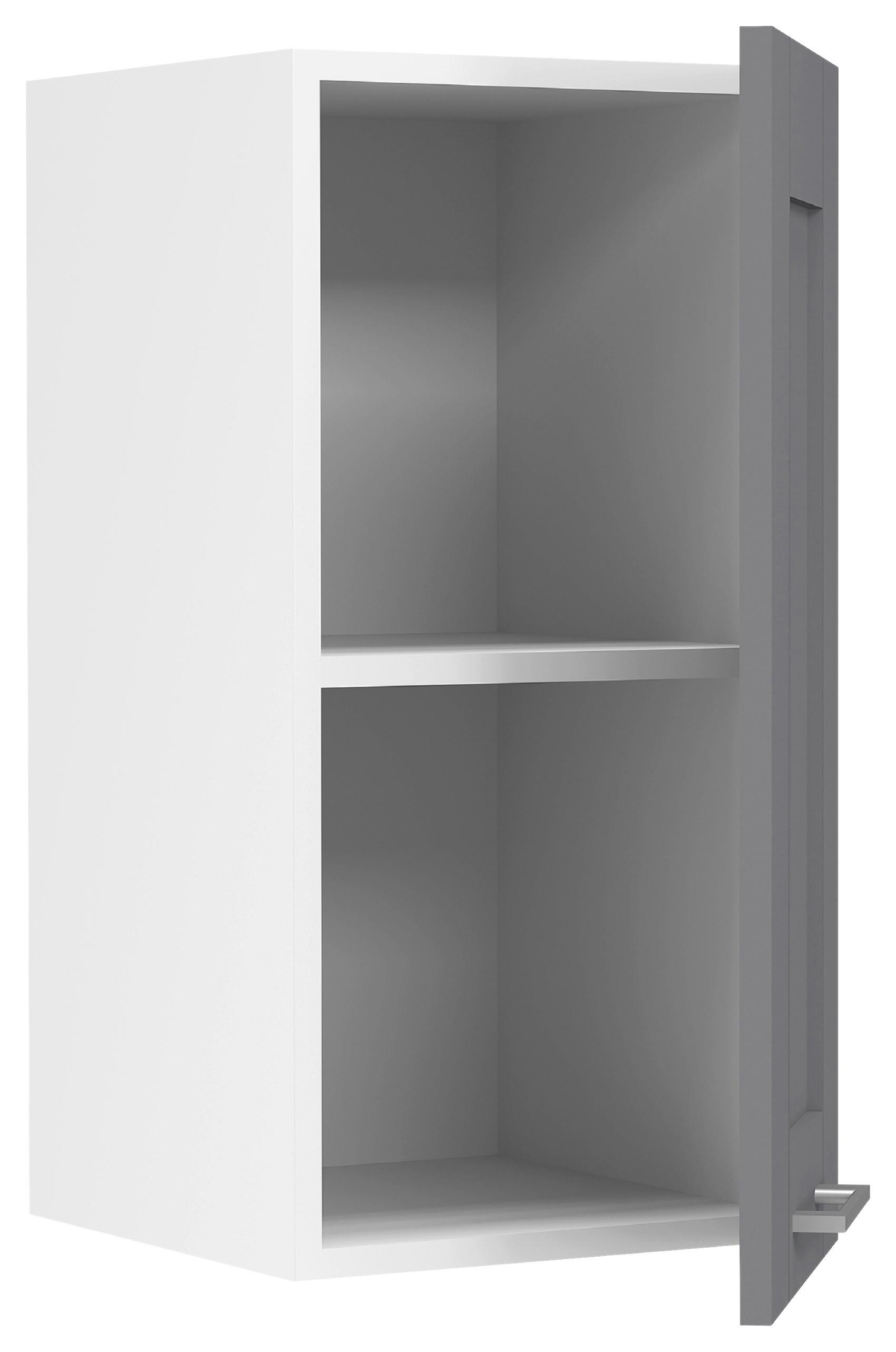 Küchenoberschrank Colura - Anthrazit/Weiß, Trend, Holzwerkstoff/Kunststoff (30/60/31cm) - MID.YOU
