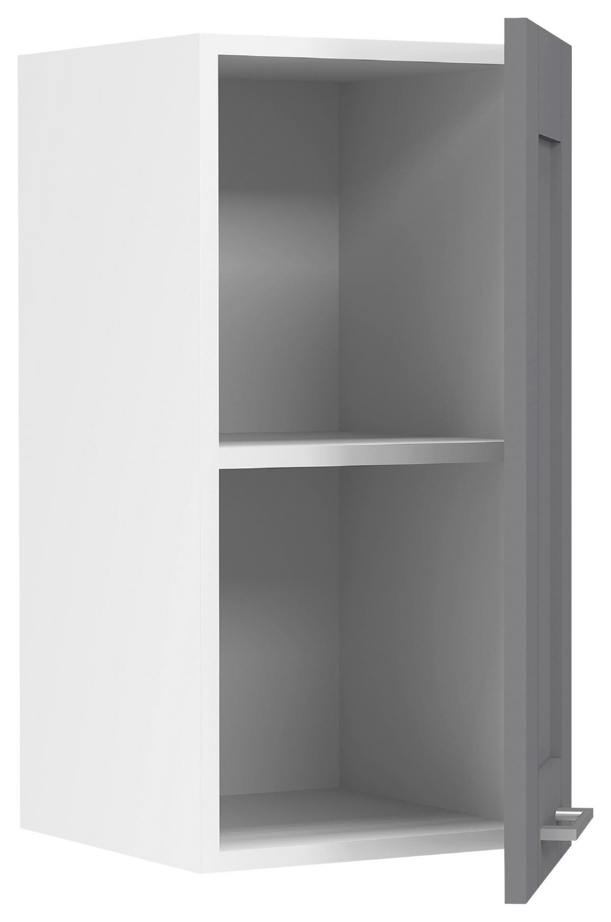 Küchenoberschrank Colura - Anthrazit/Weiß, Trend, Holzwerkstoff/Kunststoff (30/60/31cm) - MID.YOU