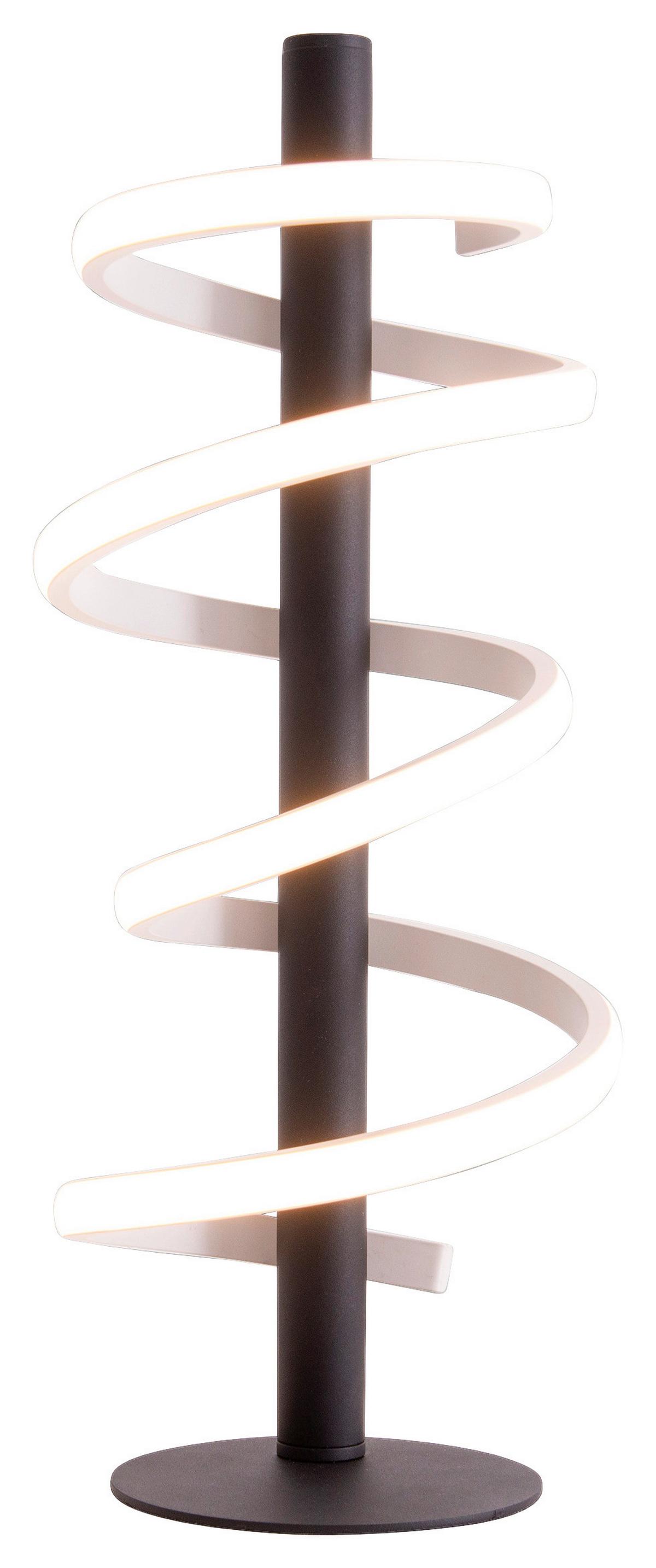 Led-tischlampe Belleza Dimmbar Chromfarben Touch-Schalter - Chromfarben/Schwarz, Design, Kunststoff/Metall (15/50cm) - Näve