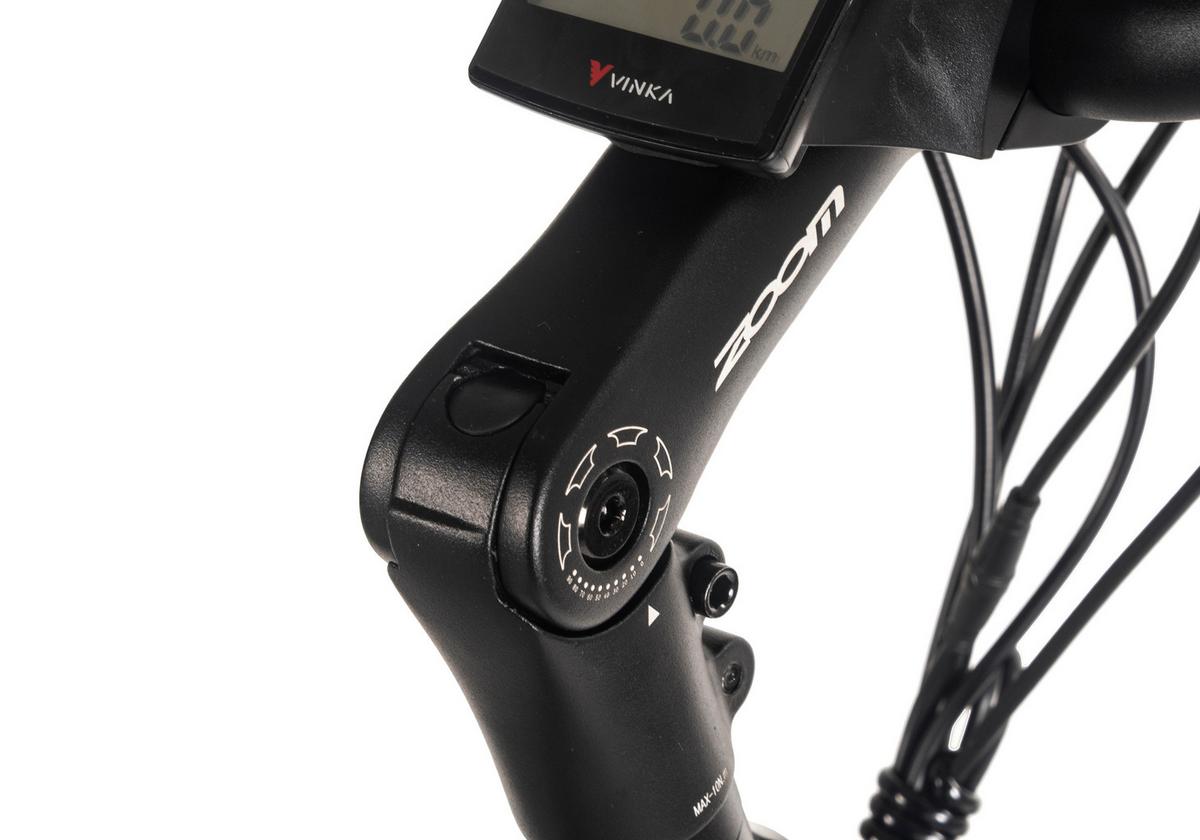 E-citybike 28 Zoll Schwarz - Schwarz, MODERN, Metall (180/70/100cm)