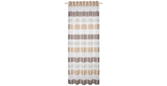 Fertigvorhang Kristina - Beige, MODERN, Textil (140/245cm) - Luca Bessoni