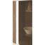 Vitrin Toronto - tölgy színű/fehér, modern, faanyagok (57,9/196/42,2cm) - OMBRA