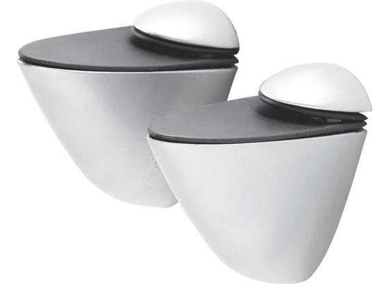 Wandhalter X-tra - Silberfarben, Basics, Metall (8/6cm) - Mömax modern living Wandhalter X-tra - Silberfarben, Basics, Metall (8/6cm) - Mömax modern living