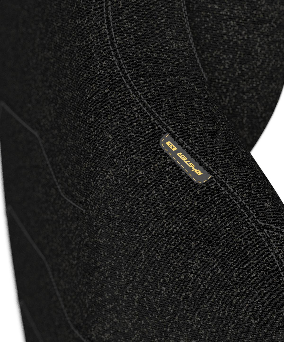 Gamingstuhl Master Schwarz B: 70cm - Schwarz, KONVENTIONELL, Textil/Metall (70/133/70cm) - Dxracer