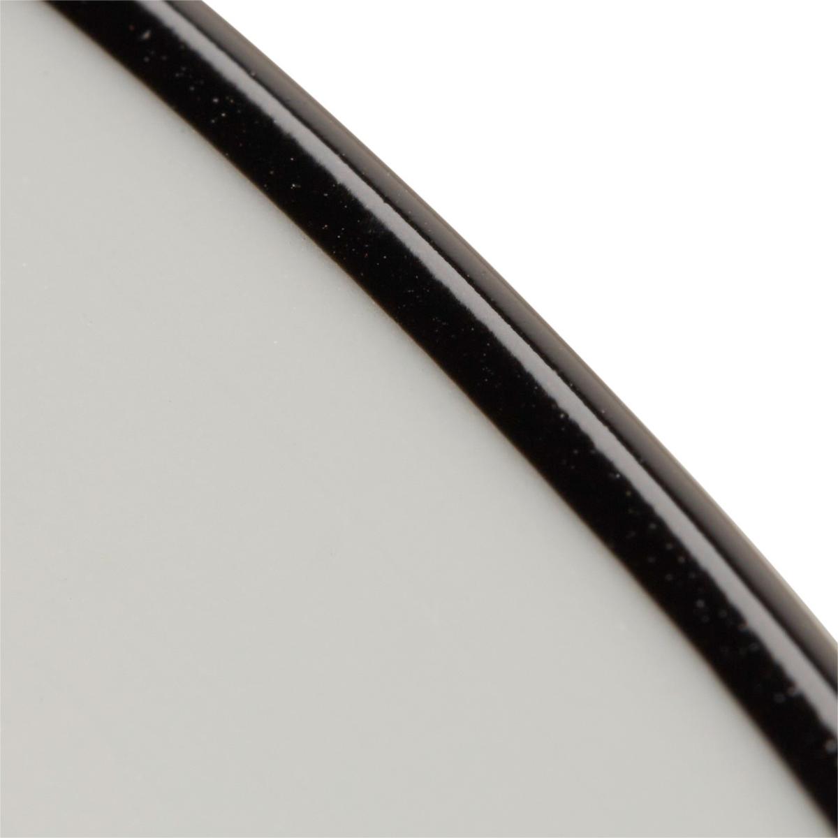 Kombiservice Levi Keramik 6 Personen Geschirr Set Weiß - Schwarz/Weiß, MODERN, Keramik - James Wood