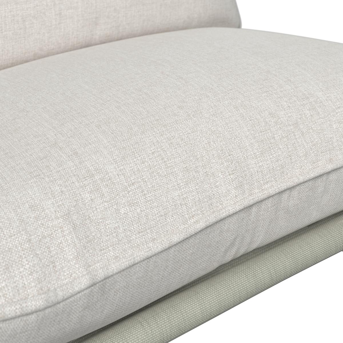 Loungesessel Malis - Beige, MODERN, Textil/Metall (70/76/87cm) - Beldano