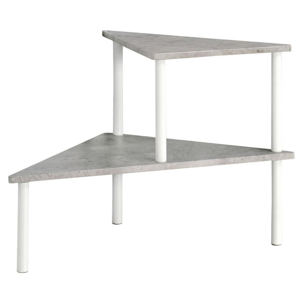 Küchenregal Grau, Weiß B: 53 cm