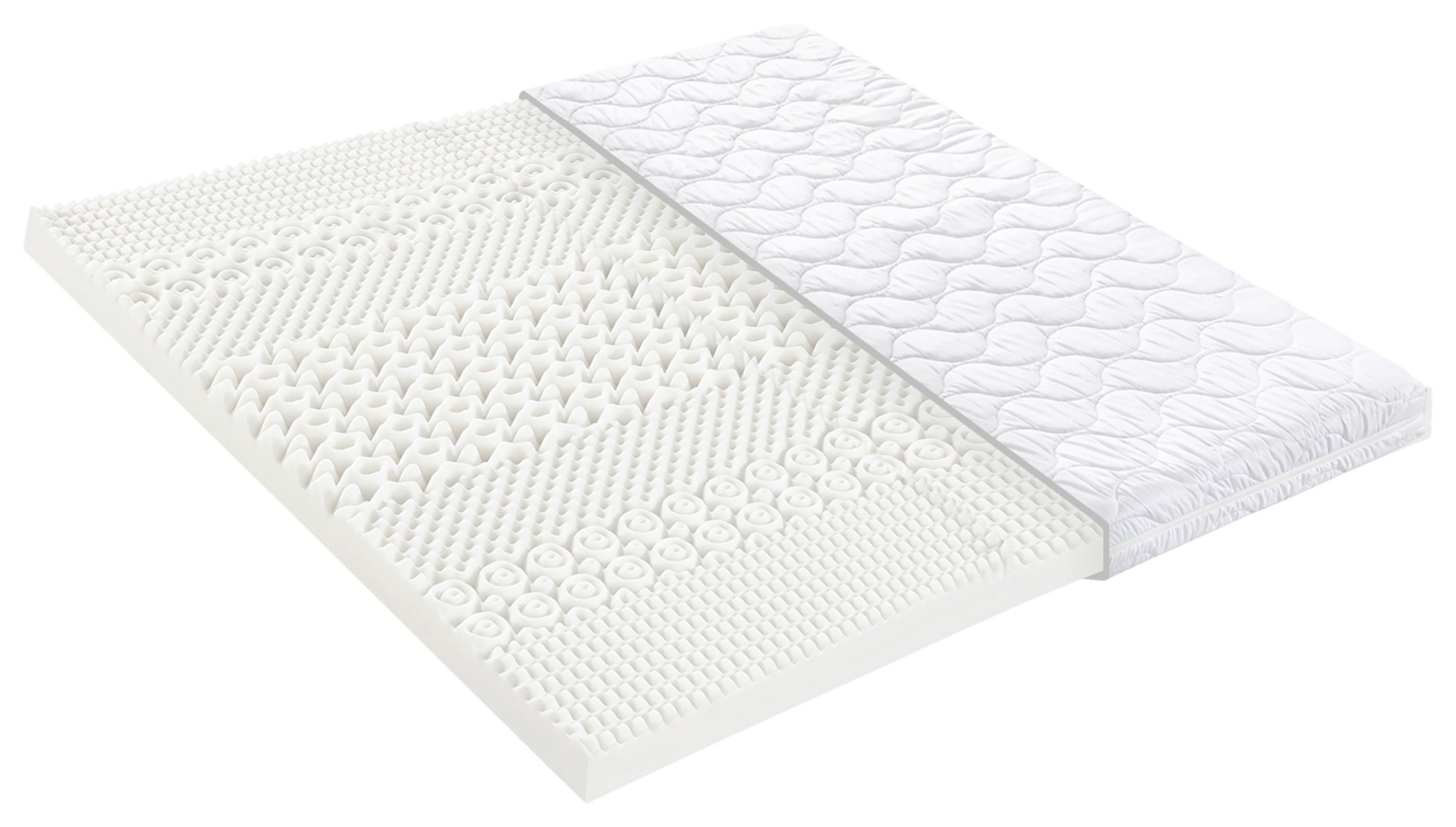 Rolovaná matrace BINGO 180/200 cm,H2,v. 8 cm - bílá, textil (180/200cm) - Based