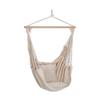 Hängesessel Inkl. Kissen Braun Beige B: 90 Cm - Beige/Braun, Trend, Holz/Textil (90/120/60cm)
