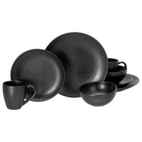 Kombiservice Magic Black Coup 8--teilig., Schwarz - Schwarz, Basics, Keramik - Creatable