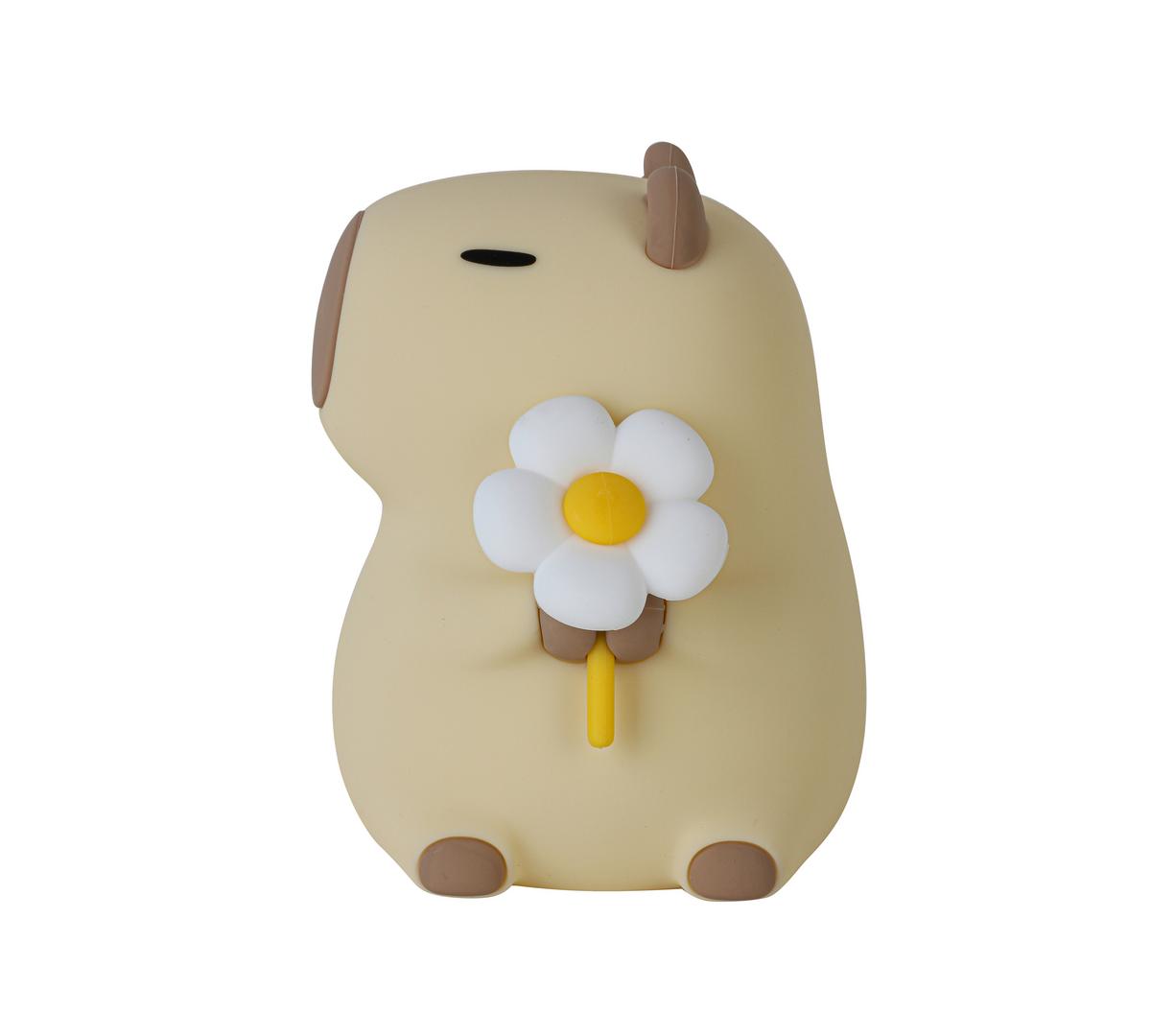 NOČNÍ SVĚTLO CAPYBARA - krémová, Moderní, plast (11/9,2/9cm) - Mömax