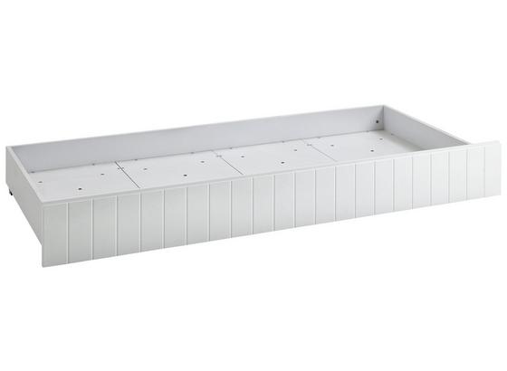 Bettschubkasten Luka 199 cm Weiß - Weiß, KONVENTIONELL, Holzwerkstoff/Kunststoff (199/16/94cm) Bettschubkasten Luka 199 cm Weiß - Weiß, KONVENTIONELL, Holzwerkstoff/Kunststoff (199/16/94cm)