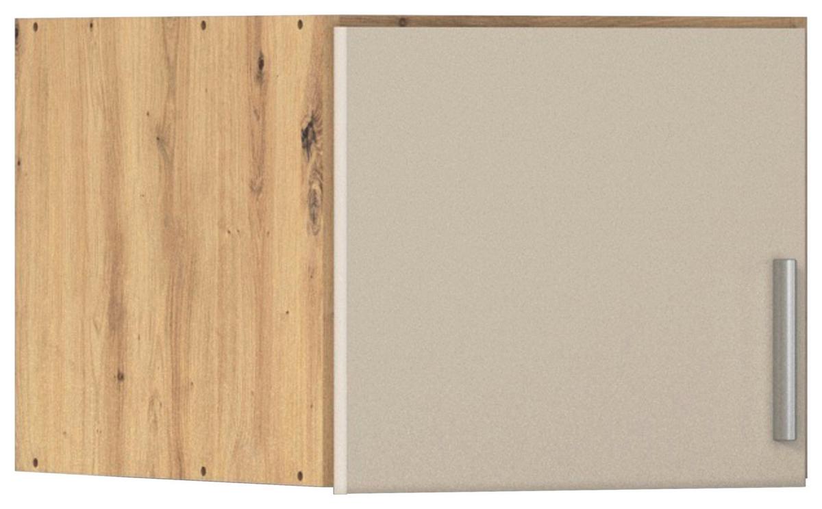 Aufsatzschrank Celle Matt Champagne B: 47 Cm - Champagner/Eiche Artisan, Trend, Holzwerkstoff (47/39/54cm)