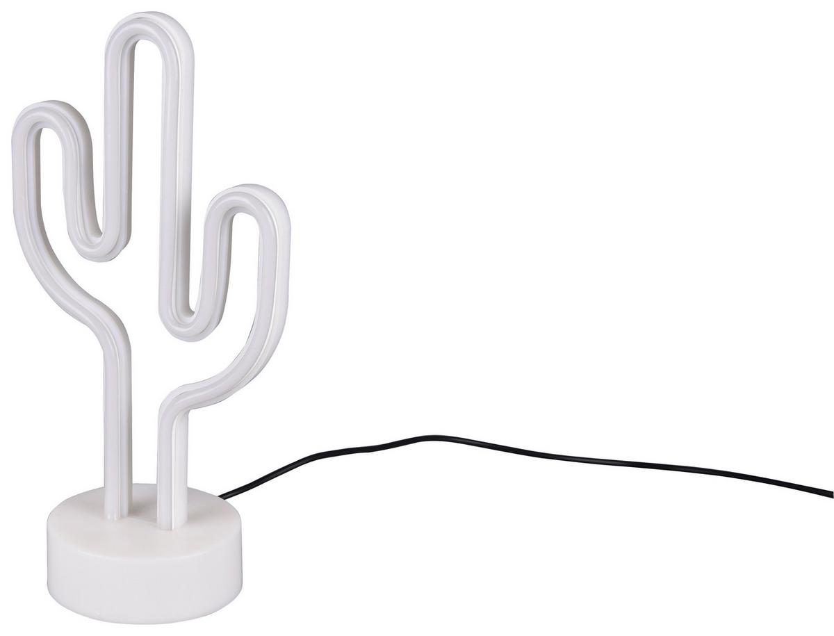 LED-Tischleuchte R55220101 Cactus - Weiß/Grün, Basics, Kunststoff (14,3/29,6/8,5cm)