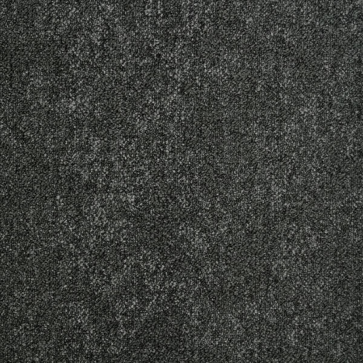 Teppichfliese Grau Marble 50x50 Cm Florhöhe 3 Mm - Grau, Basics, Textil (50/50cm)