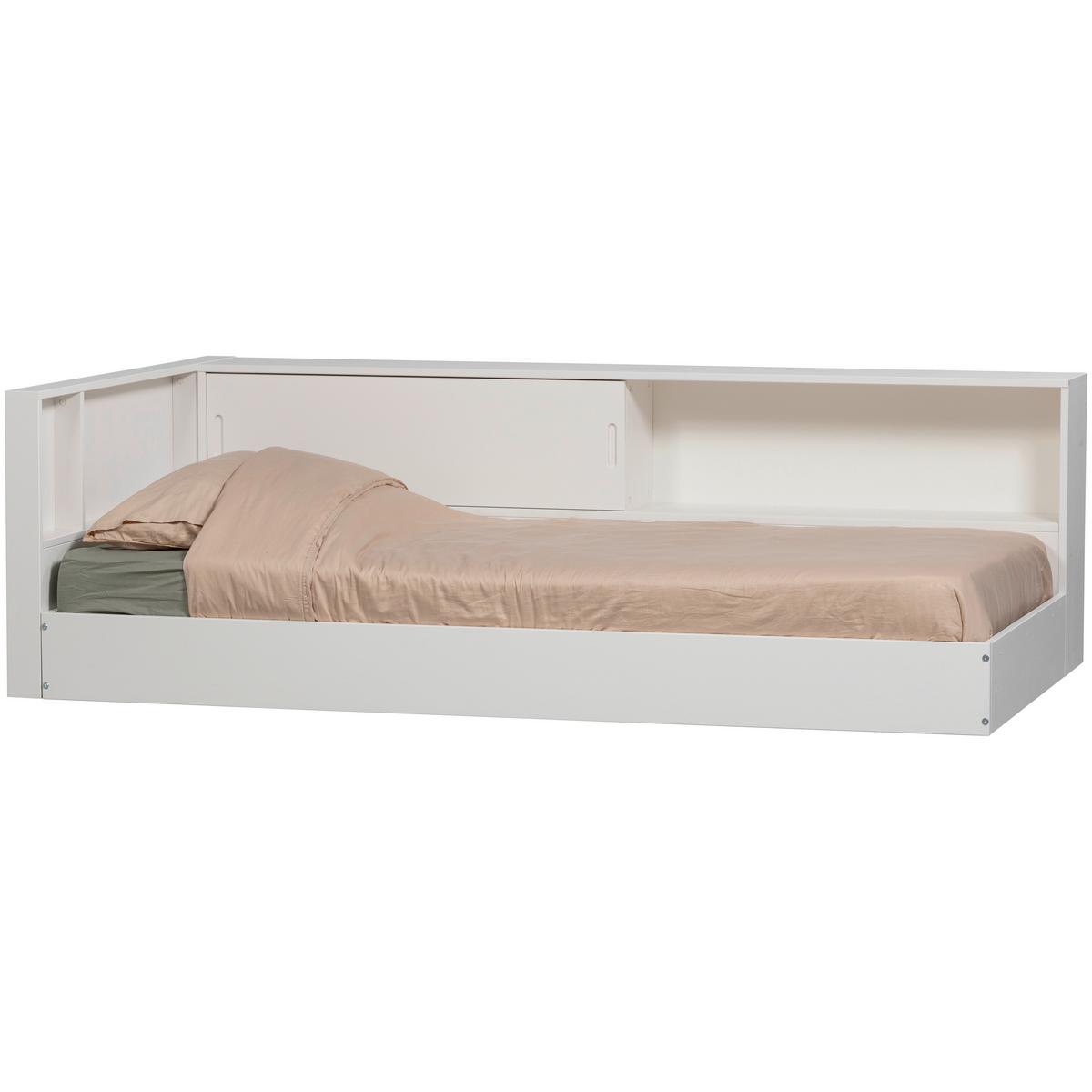 BODENBETT. Carter Weiß 90x200cm - Weiß, Basics, Holz (90/200cm) - MID.YOU