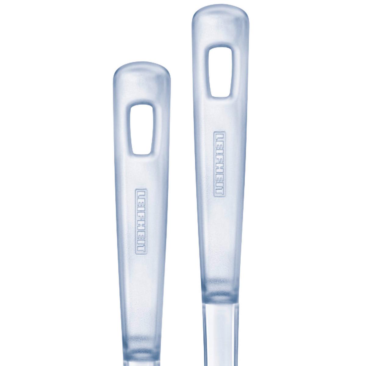 Salatbesteck Aus Kunststoff 2--Teilig., Transparent - Transparent, Basics, Kunststoff (9/30cm) - Leifheit