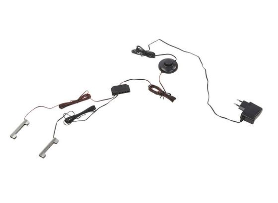Glasbodenbeleuchtungs-Set Universal, 2-fach - Alufarben, MODERN, Kunststoff/Metall Glasbodenbeleuchtungs-Set Universal, 2-fach - Alufarben, MODERN, Kunststoff/Metall
