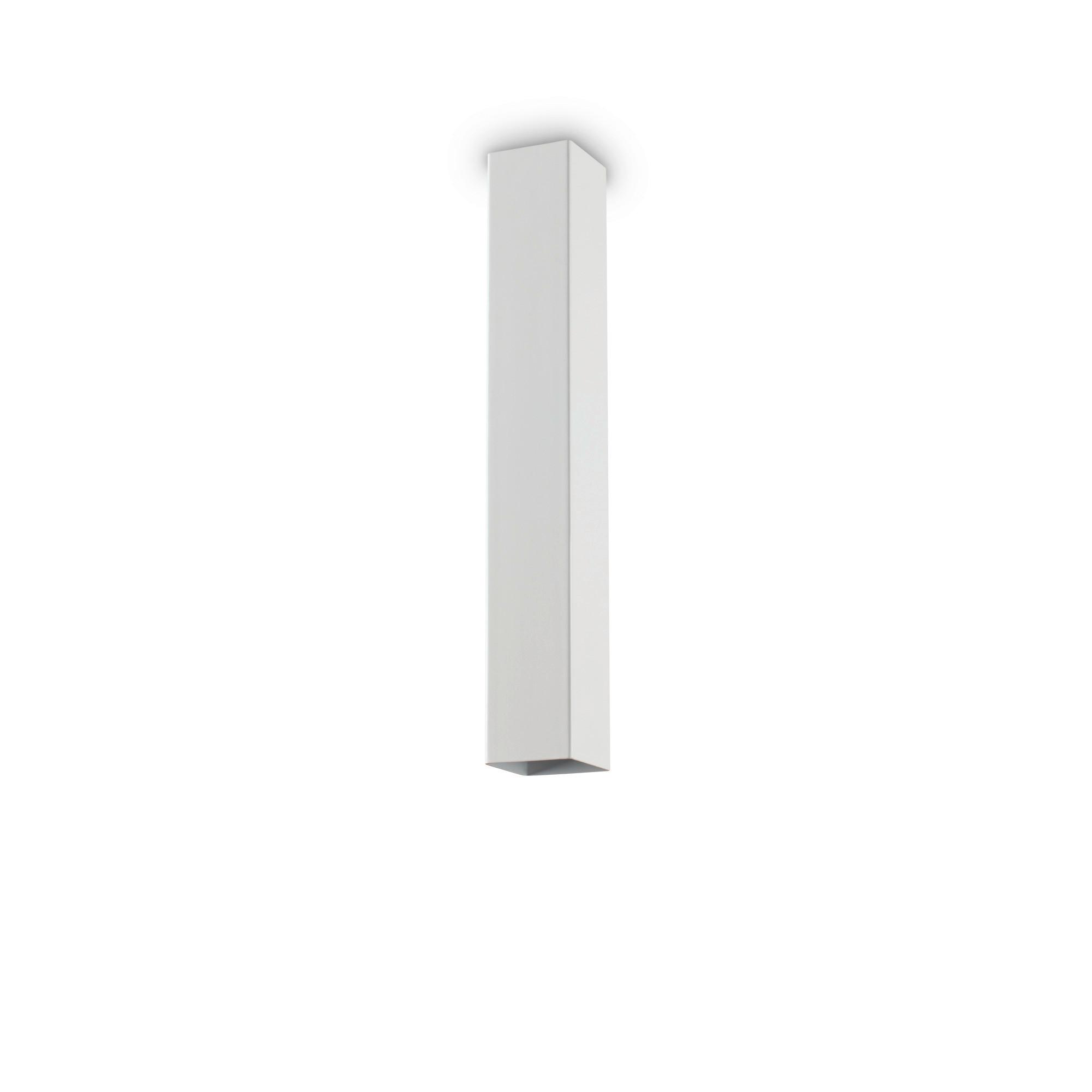 LED-Deckenleuchte Sky L: 6 cm 1-Flammig Quadratisch - Weiß, KONVENTIONELL, Metall (6/40/6cm) - Ideal Lux