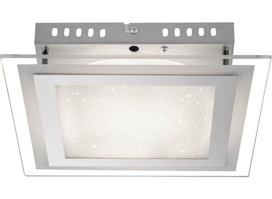 LED-Deckenleuchte Karanta,26x26x6,5 cm - Silberfarben, MODERN, Glas/Metall (26/26/6,5cm) LED-Deckenleuchte Karanta,26x26x6,5 cm - Silberfarben, MODERN, Glas/Metall (26/26/6,5cm)