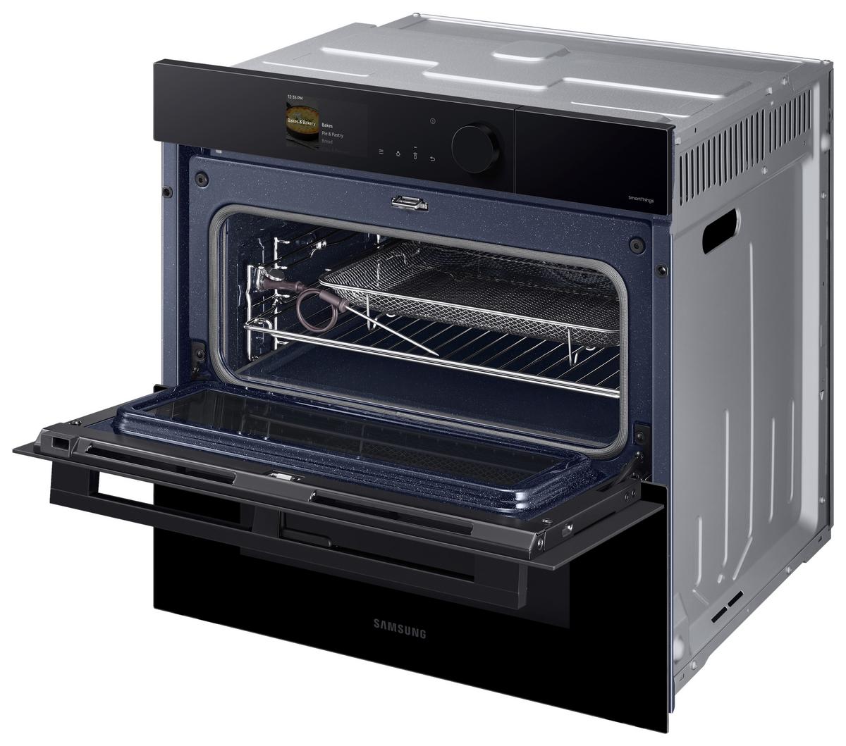 Backofen Nv7b6795jak/U3 - Schwarz, Design, Glas/Metall (59,5/59,5/57,1cm) - Samsung