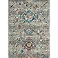 Outdoorteppich Salsa Outdoor 54509 - Pastellgrün/Creme, KONVENTIONELL, Textil (160/230cm)