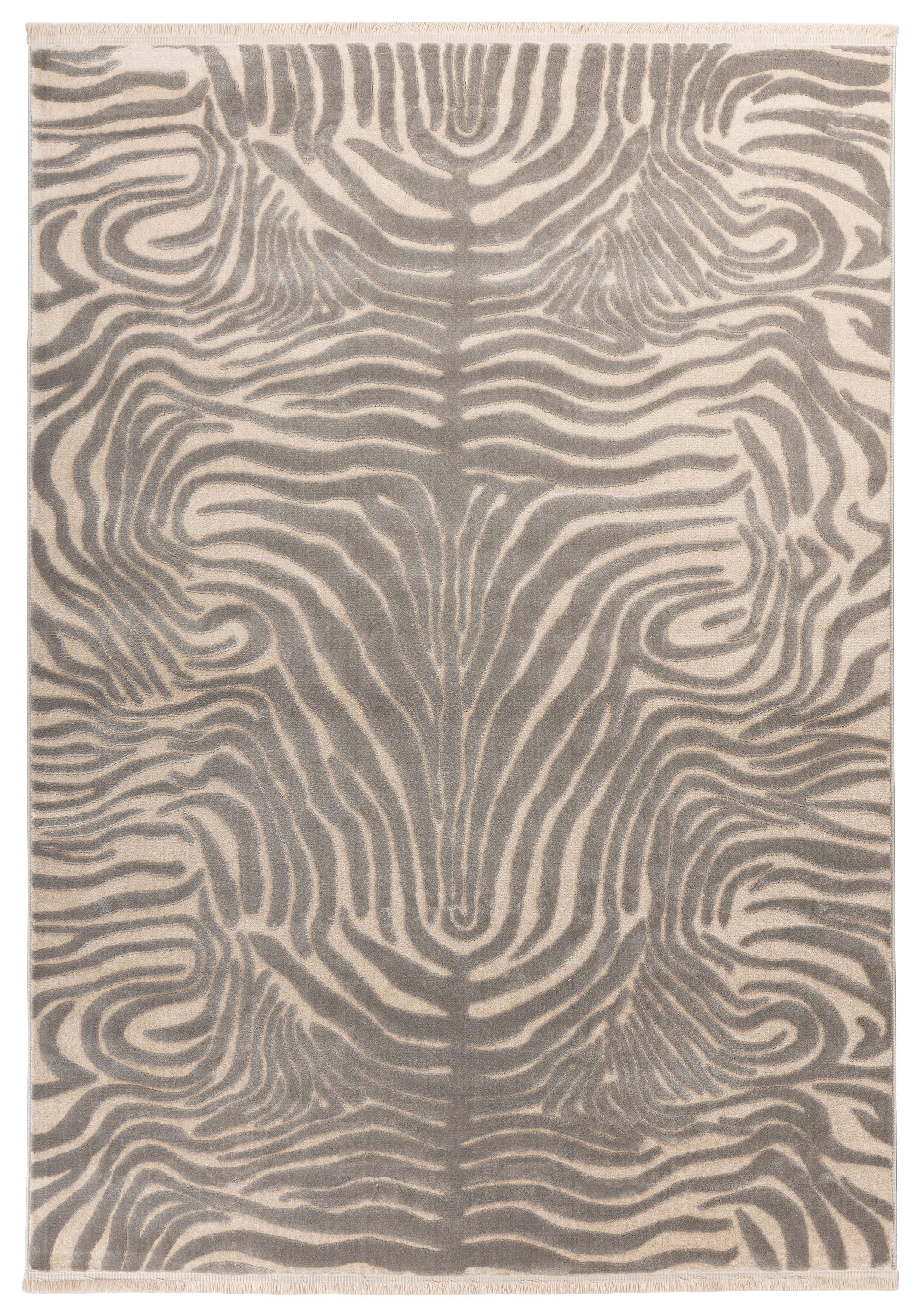 Teppich Adeon 400 Grau B: 120 cm - Grau, KONVENTIONELL, Textil (120/170cm)