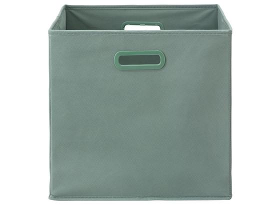 Skladací Box Elli -ext- -top- - jadeitovozelená, Moderný, kartón/textil (33/33/32cm) - Modern Living Skladací Box Elli -ext- -top- - jadeitovozelená, Moderný, kartón/textil (33/33/32cm) - Modern Living