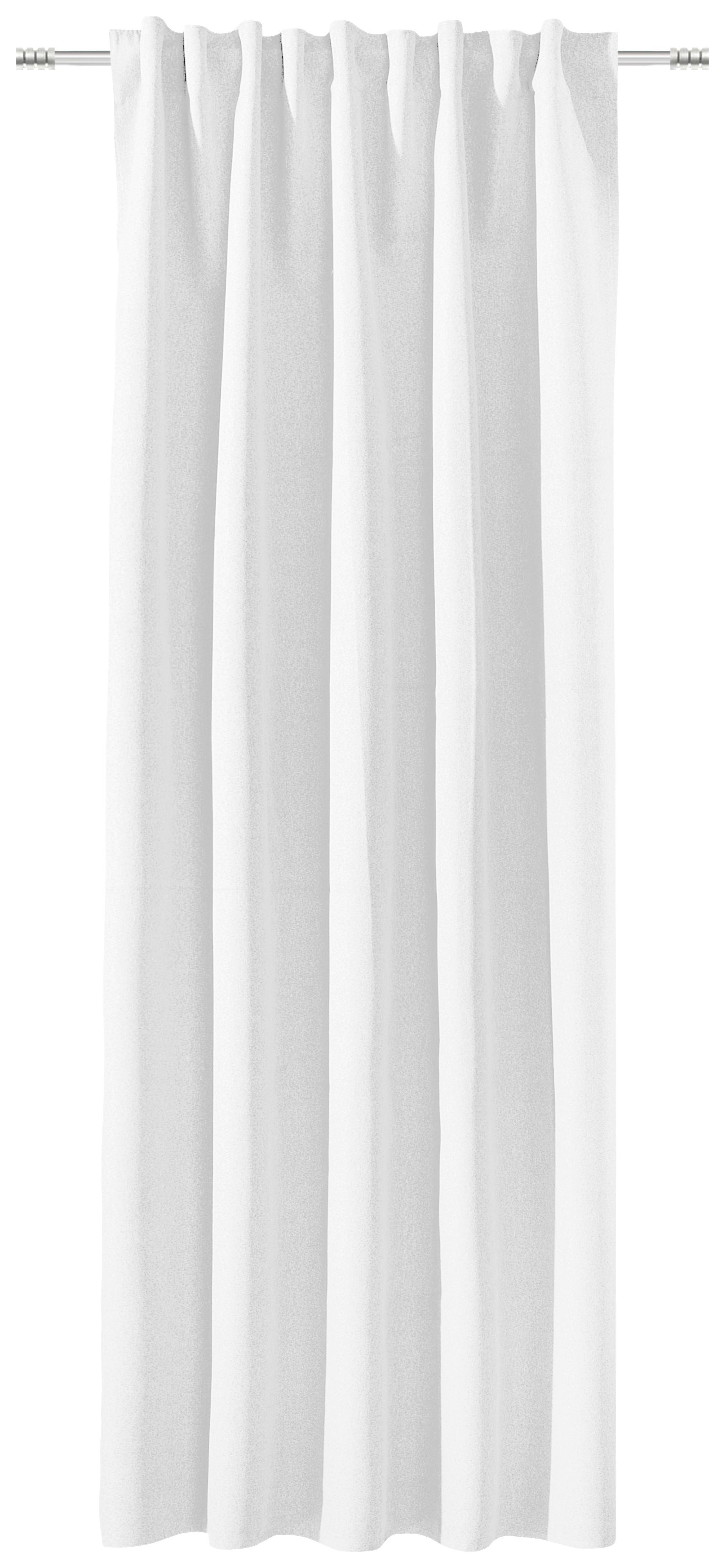 Fertigvorhang Rachel Ii - Perlmutt, MODERN, Textil (135/245cm) - Luca Bessoni