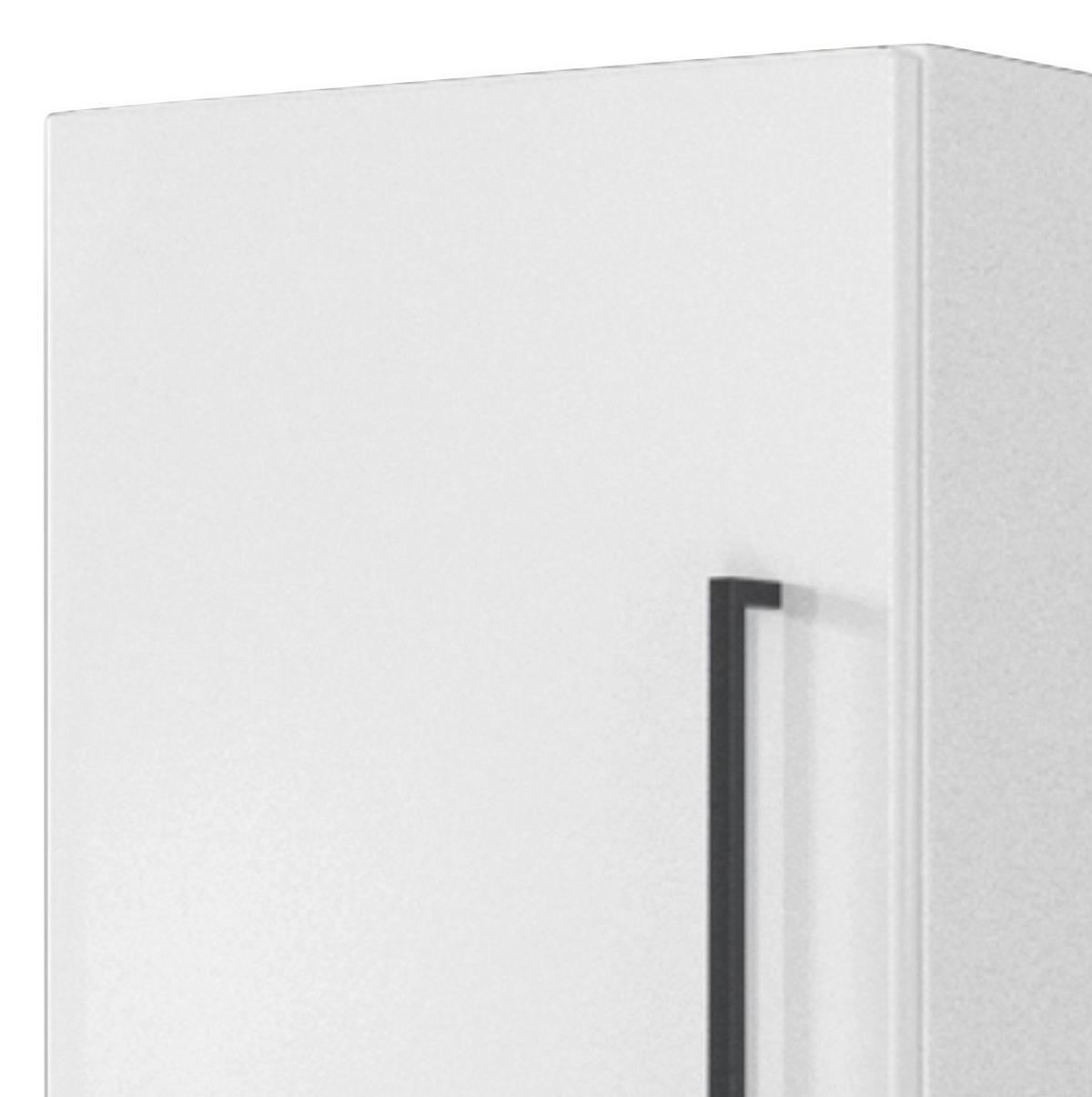 Oberschrank Mit Drehtür Luzern B: 30 Cm Weiß Dekor - Weiß, KONVENTIONELL, Holzwerkstoff (30/64/20cm) - Held