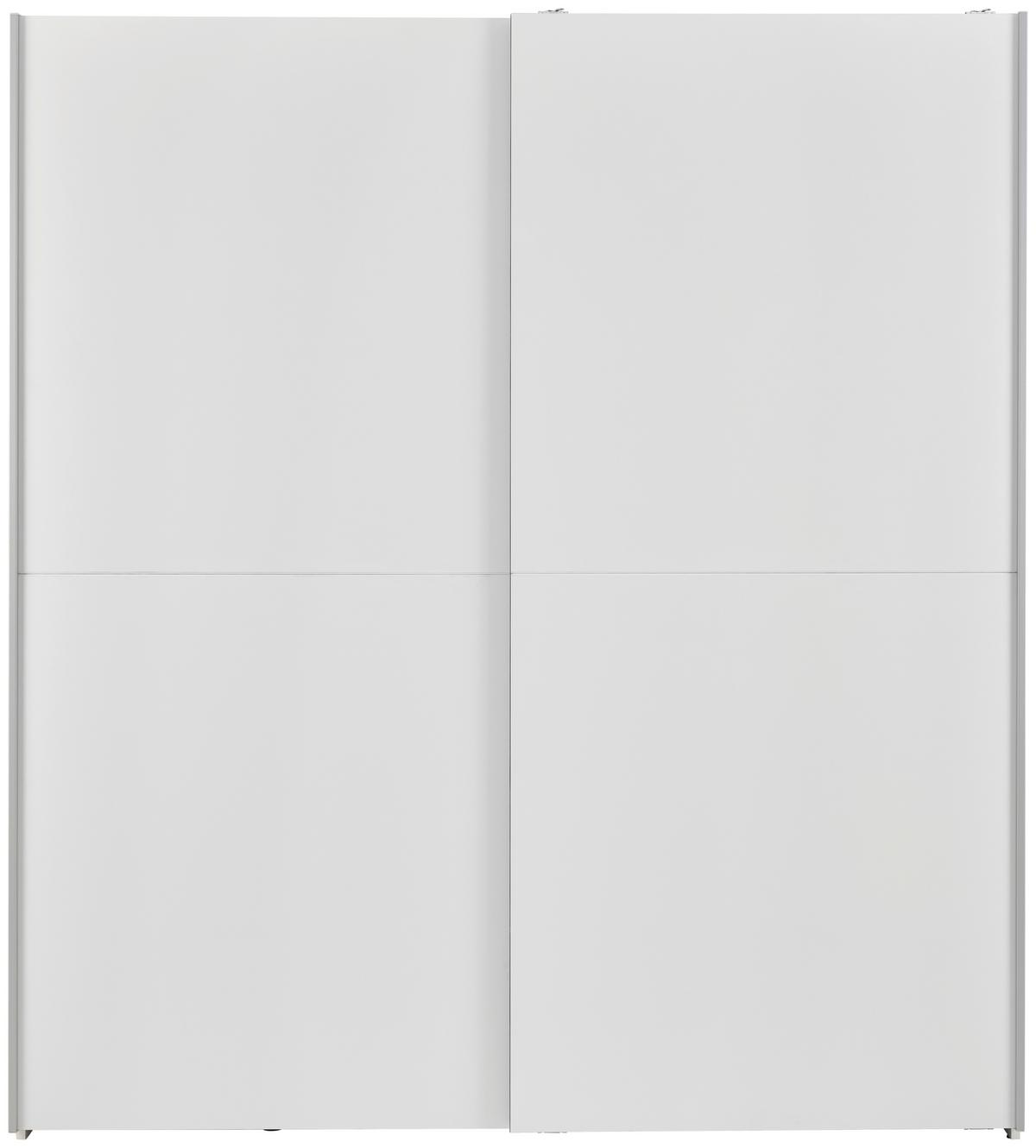 Tolóajtós Szekrény Time 170/190cm - fehér, Basics, faalapú anyag (170/191/59cm) - Best Price