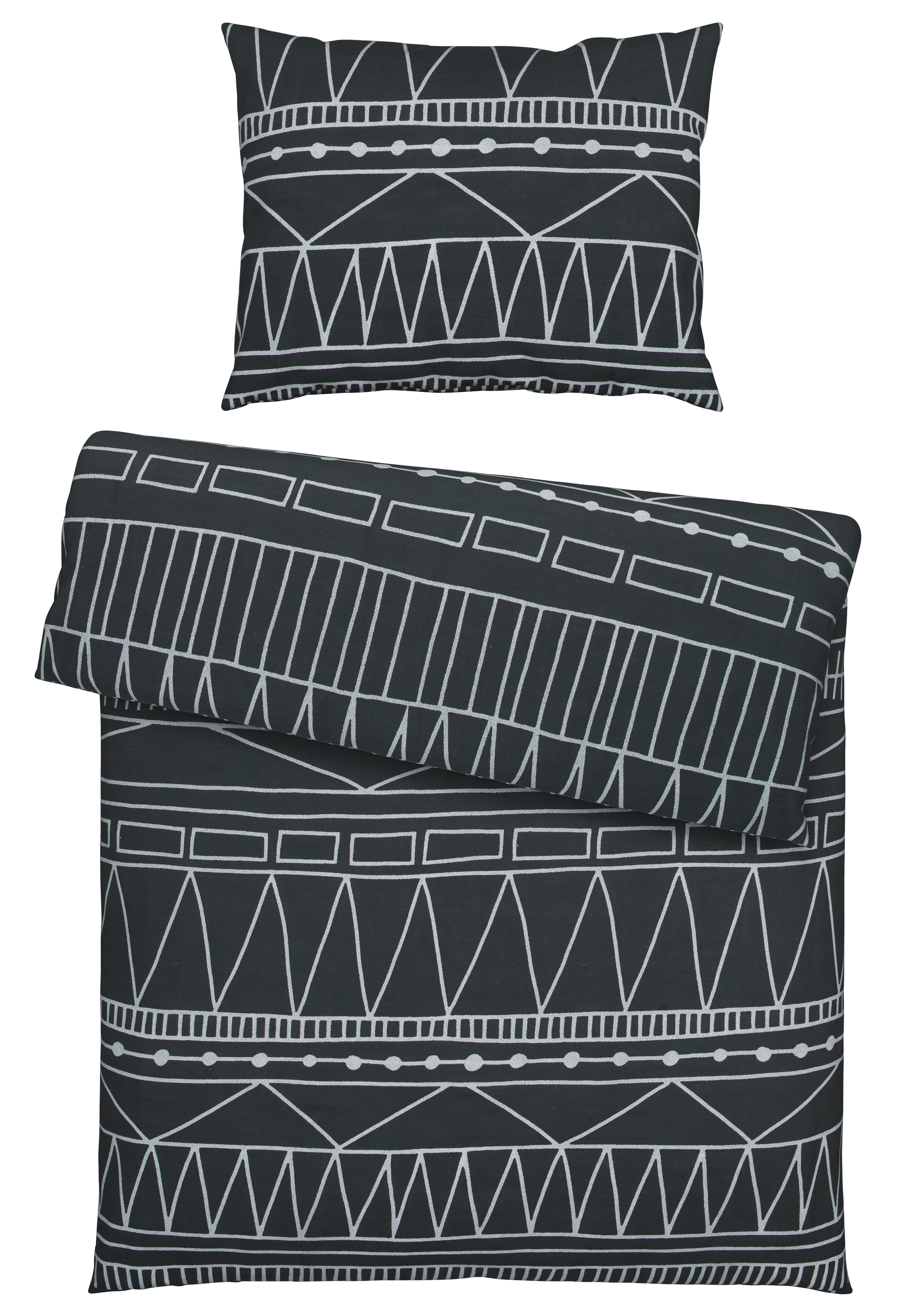 Povlečení Ethno, 140/200cm - černá, Lifestyle, textil (140/200cm) - Modern Living