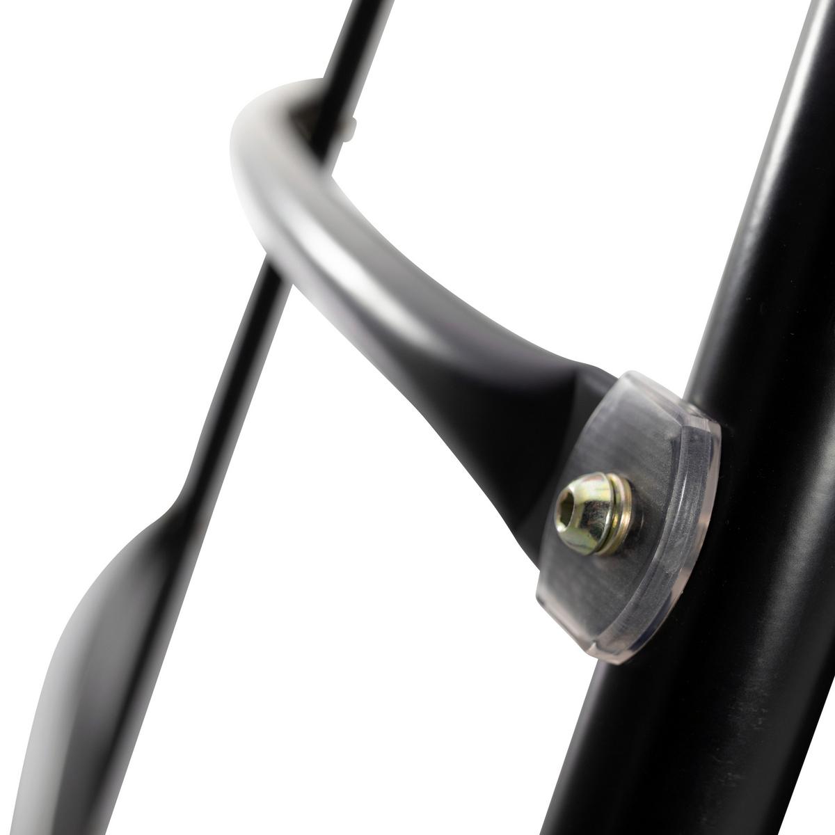 Klettergerüst Ufo Schwarz, B/H/T: 217x201x120cm - Schwarz, KONVENTIONELL, Textil/Metall (217/201/120cm)