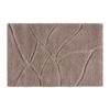 Koupelnová předložka Leave, 60/90cm, šedohnědá - šedohnědá, Moderní, textil (60/90cm) - Modern Living