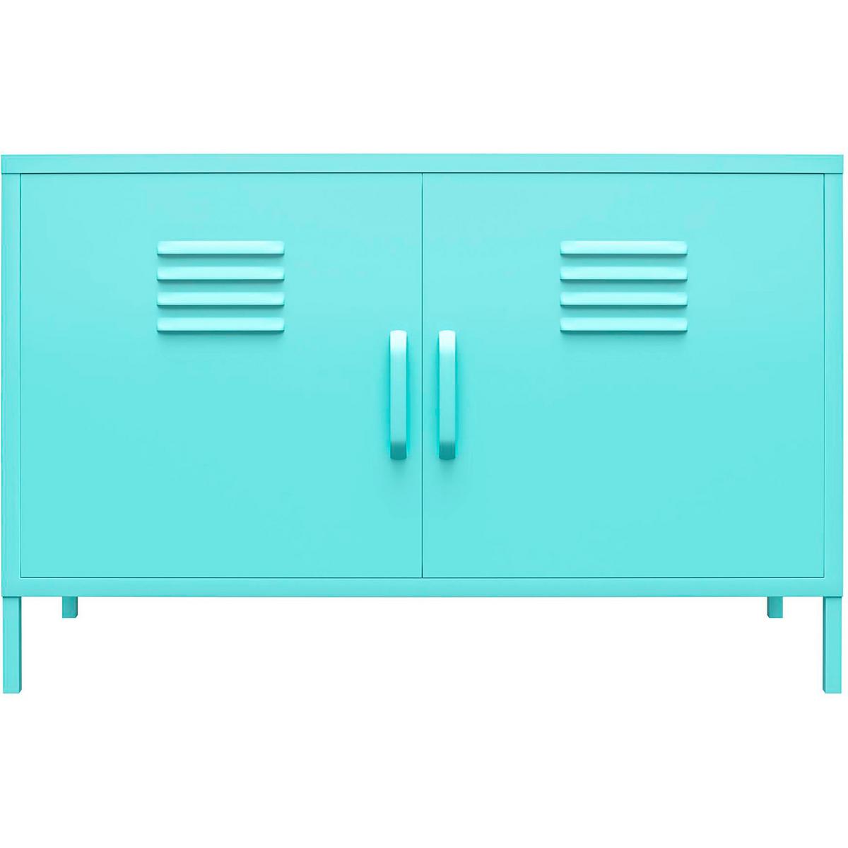 Kommode Cache Grün B: 98 Cm - Grün, Design, Metall (98/63/39cm) - MID.YOU