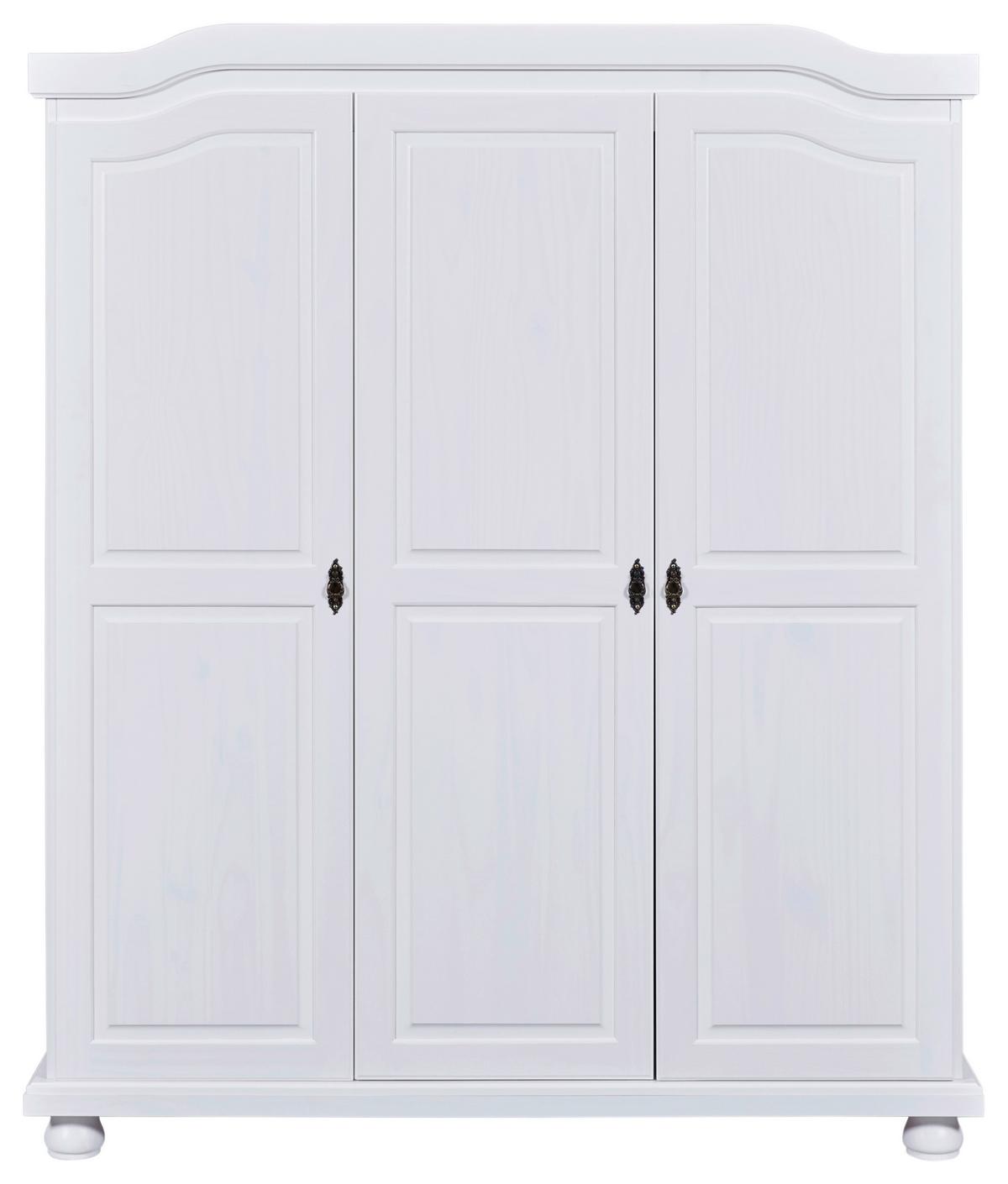 Šatníková skriňa BASTIAN šírka 150cm - biela, Lifestyle (150/180/56cm) - MID.YOU