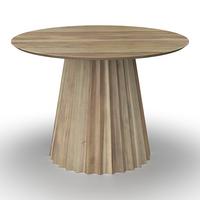 Jedálenský stôl ALLEGRA P: 120 cm - farba akácie, Modern, drevo (120/76cm) - Bessagi Home