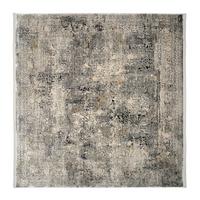 Webteppich Multicolor Avignon 240x240 cm - Dunkelgrau/Hellgrau, Design, Textil (240/240cm) - Dieter Knoll
