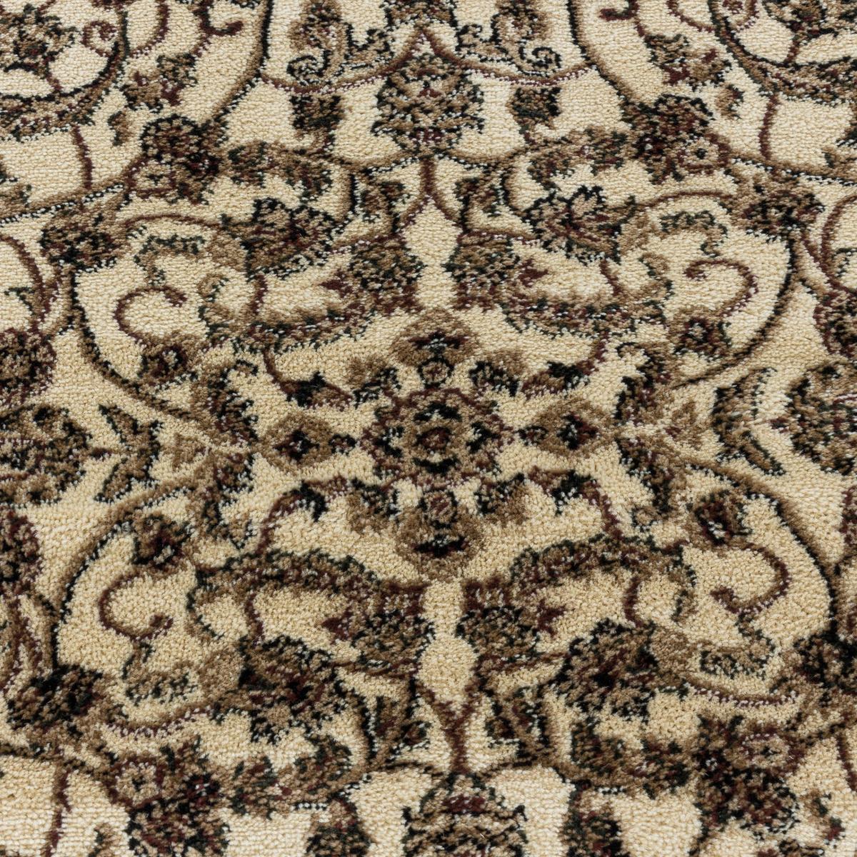 Orientalischer Webteppich Creme/Rot Kashmir 240x340 cm - Creme, LIFESTYLE, Textil (240/340cm)