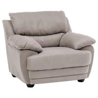 Polstersessel Mit Armlehnen Nebolo Textil Beige - Schlammfarben/Schwarz, Design, Textil (117/97/100cm) - Livetastic