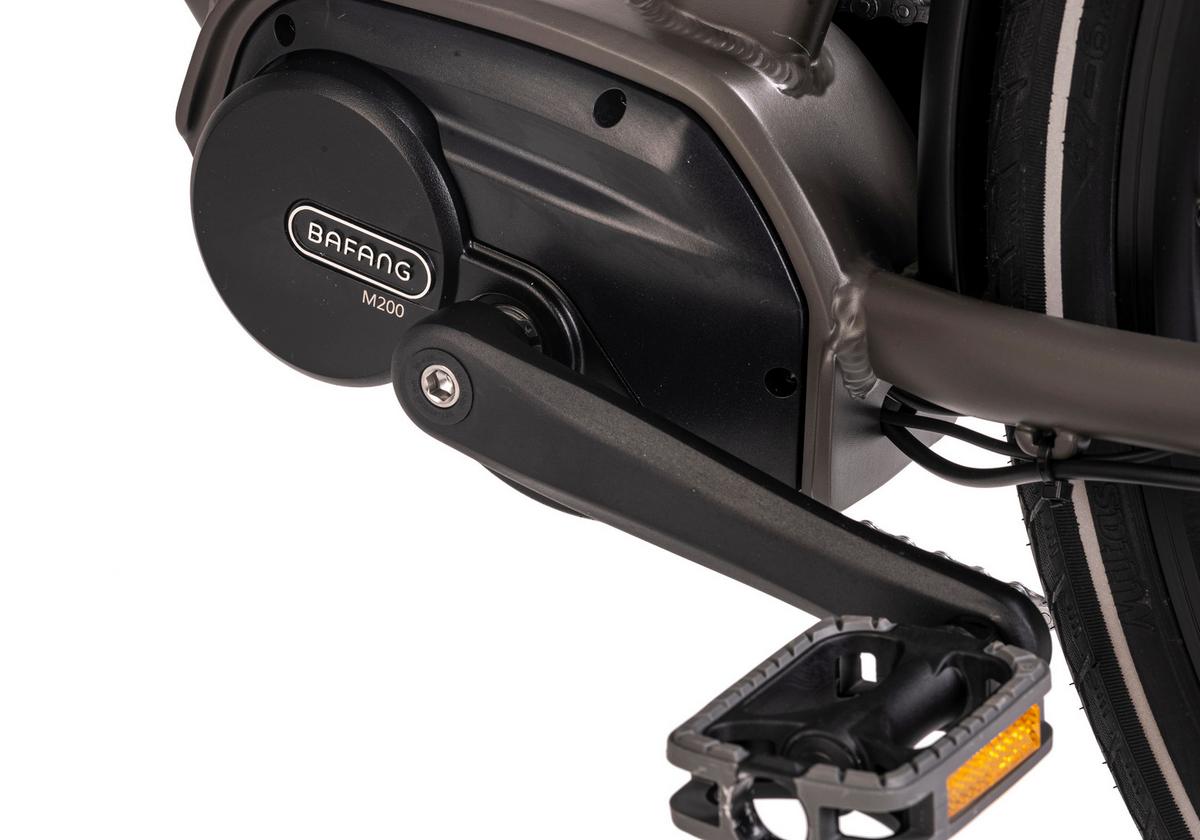 E-bike City Herren 149e 28 Zoll, 80 Km, 65nm - Grau, Basics, Metall (180/70/100cm)