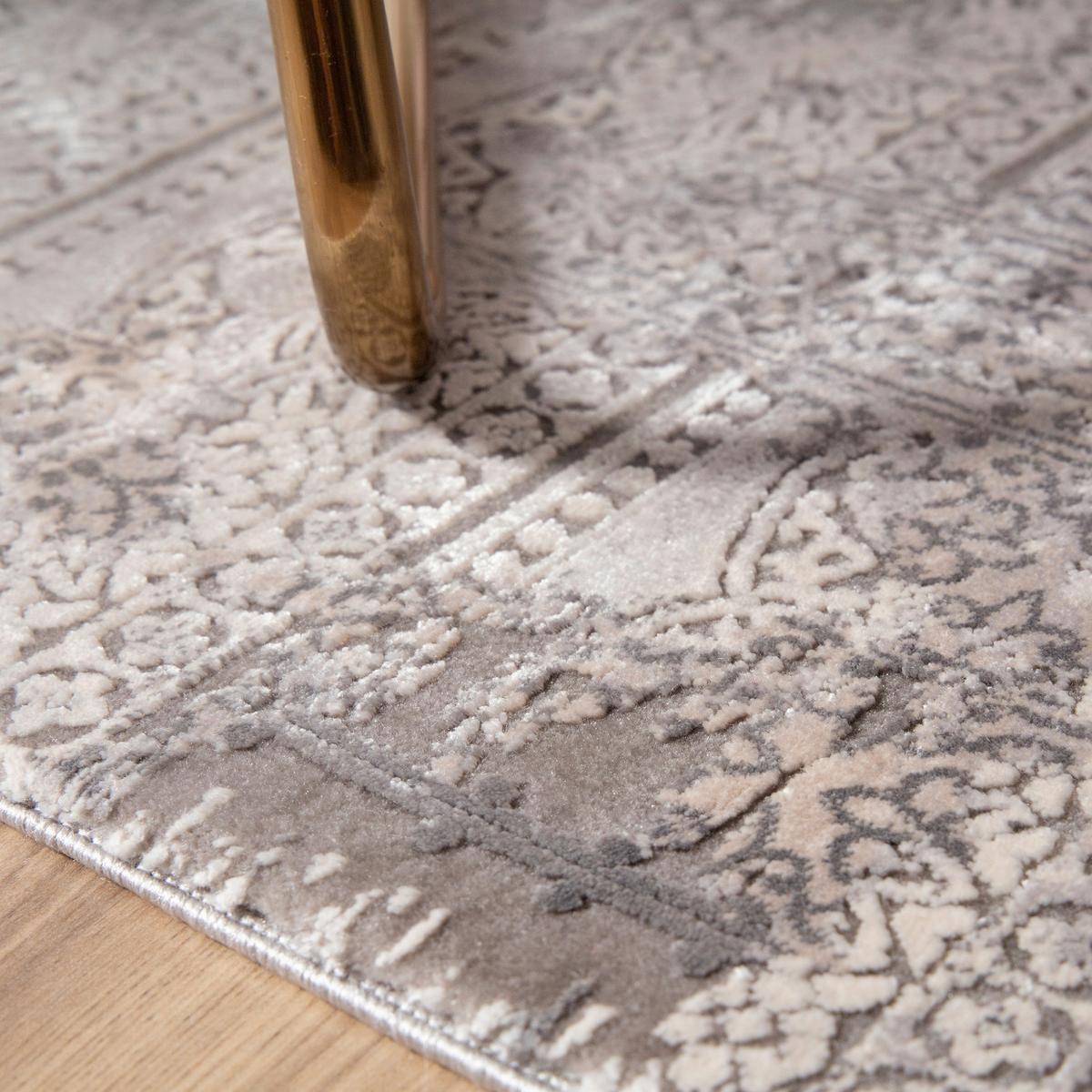 Webteppich Taupe My Jewel Of Obsession 120x170 cm - Taupe, KONVENTIONELL, Textil (120/170cm) - Obsession