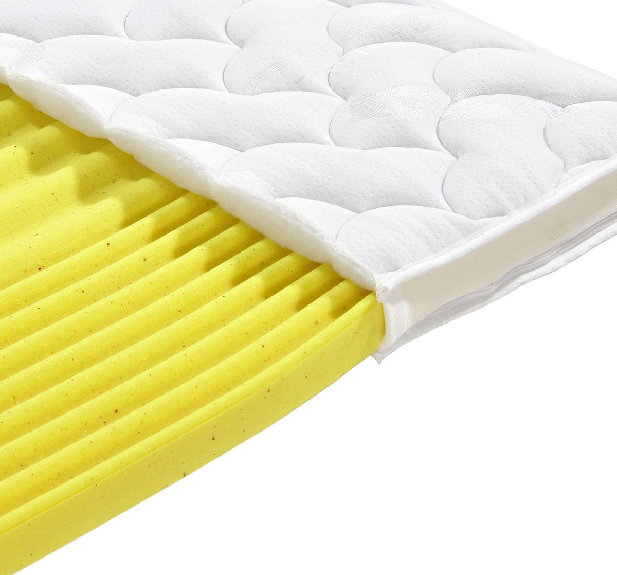 Fedőmatrac Yoga Drops 160/200 Cm - fehér, textil (160/200cm) - Primatex
