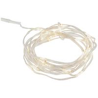 Lichterkette Ax9645120 - Weiß, Basics, Kunststoff (215cm)