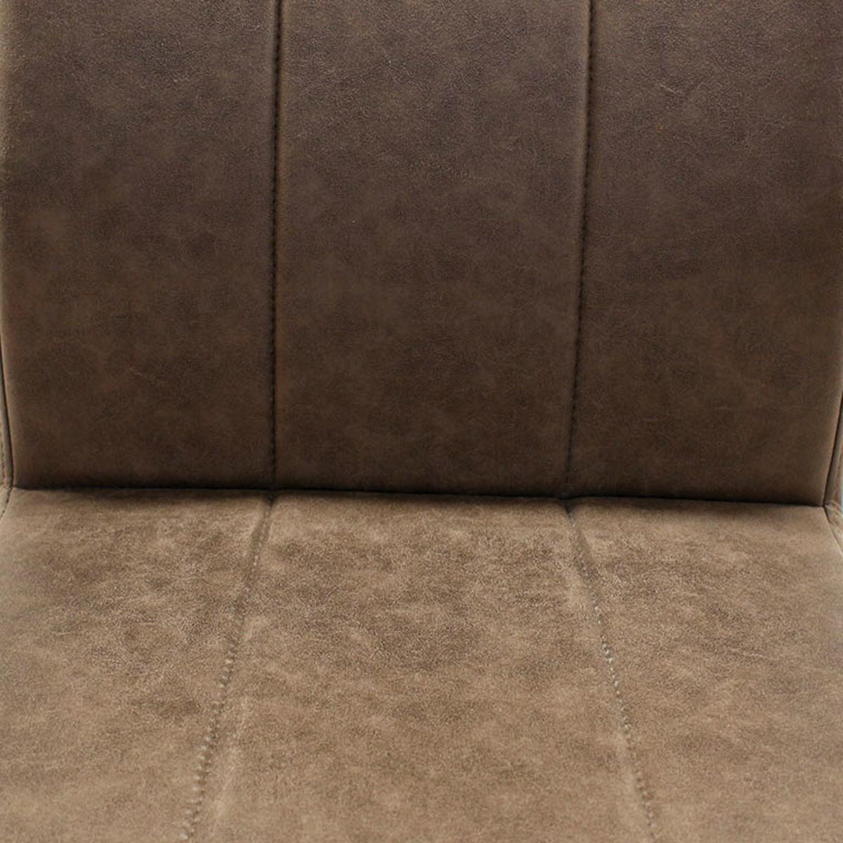 Armlehnstuhl-set Brandon - Taupe/Schwarz, KONVENTIONELL, Textil/Metall (54/85/61cm) - MID.YOU
